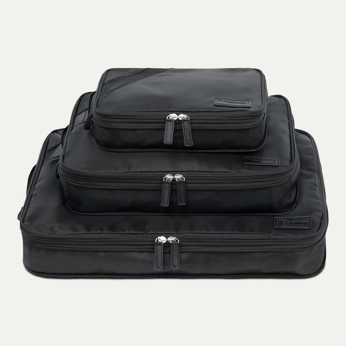 Travelpro Essentials 3 Pack Expandable / Compressible Packing Cube Set (M / L / XL)