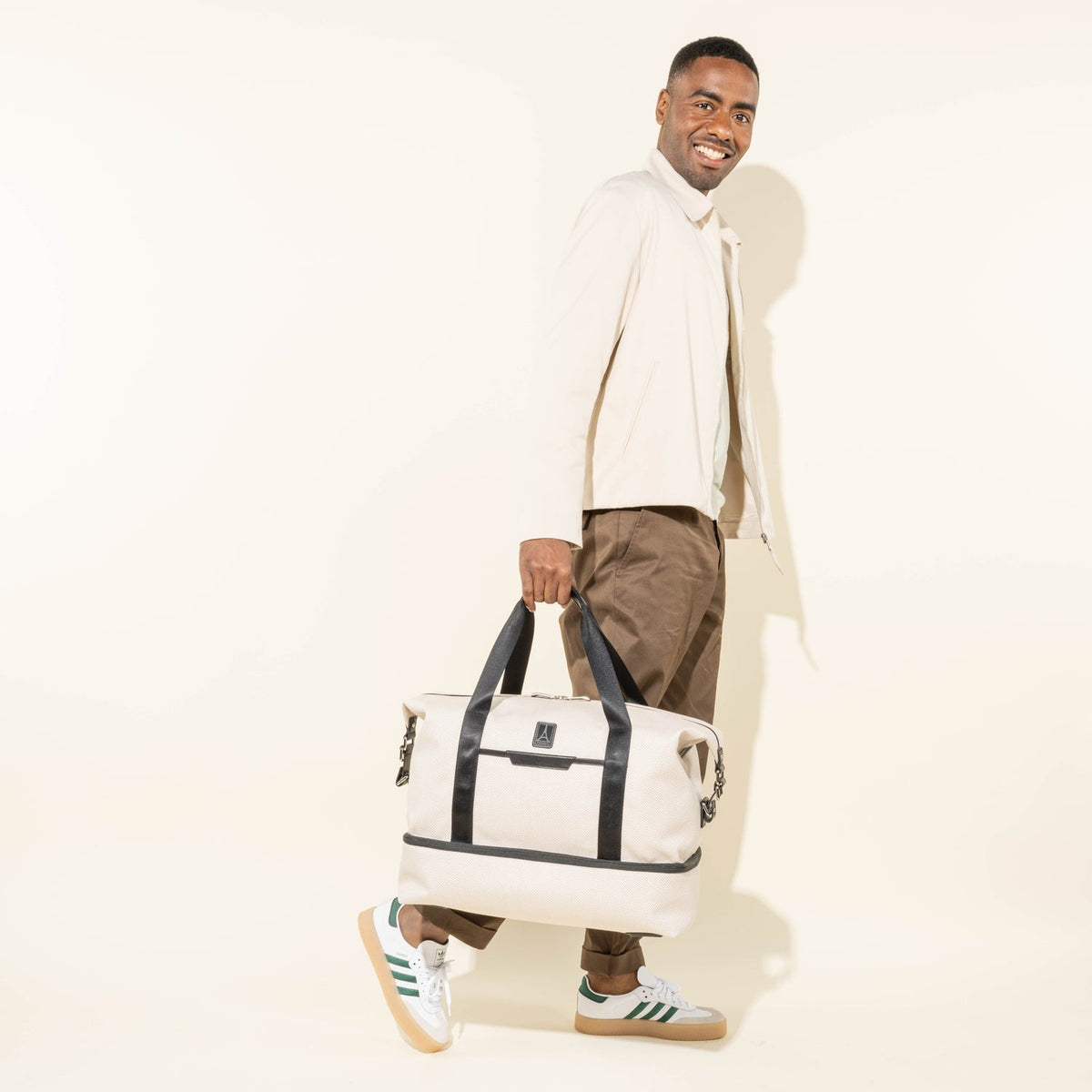 Travelpro x Travel + Leisure Drop-Bottom Weekender