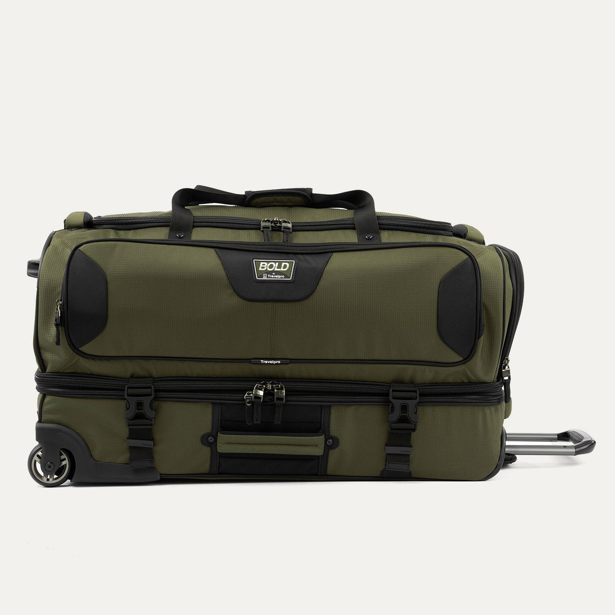 Travelpro Bold Large Check-In Drop-Bottom Rolling Duffel