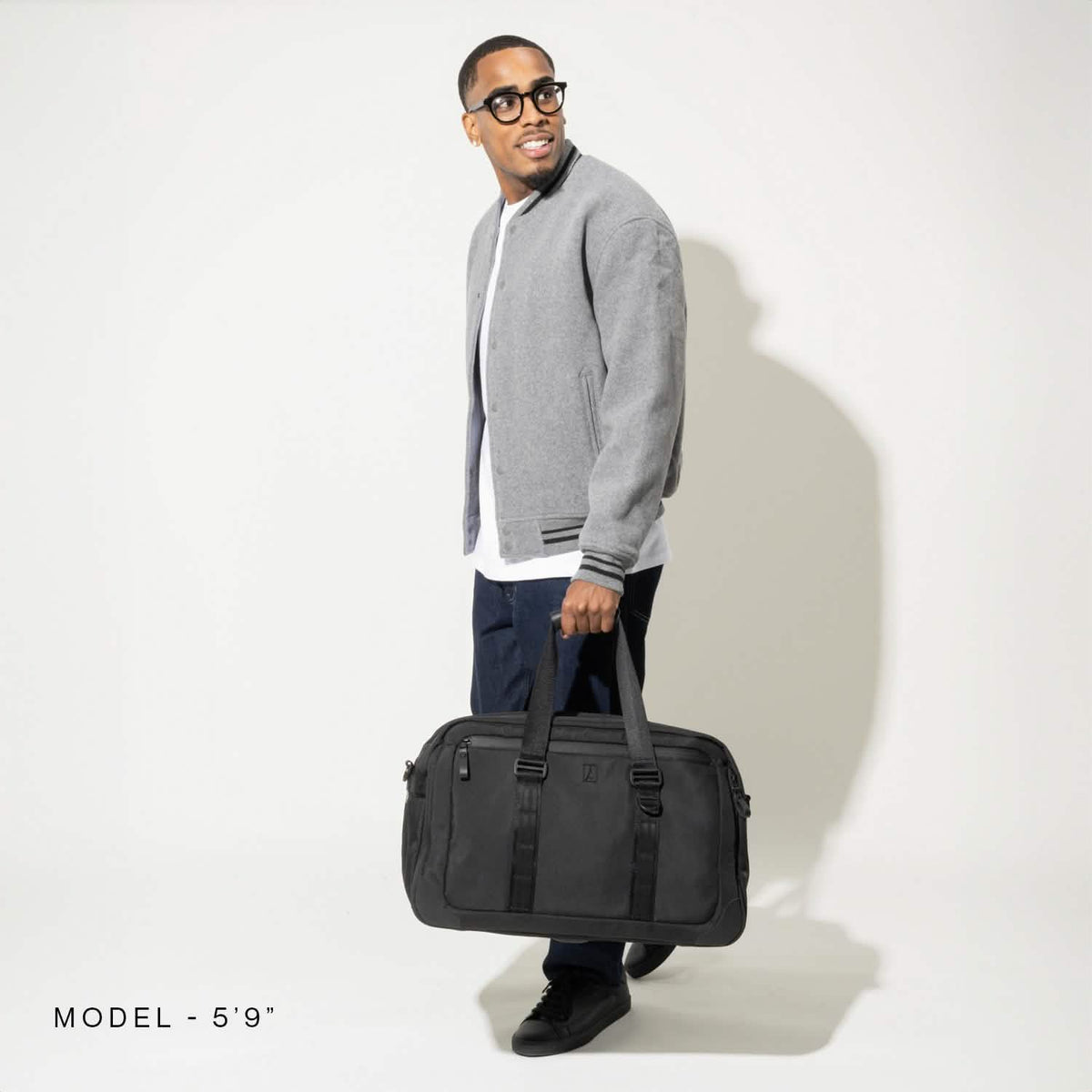 Travelpro Altitude Double Expansion Duffel - Stellar Navy / Grey
