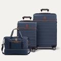 Travelpro x Travel + Leisure Carry-On / Medium Check-In / Drop-Bottom Weekender Luggage Set