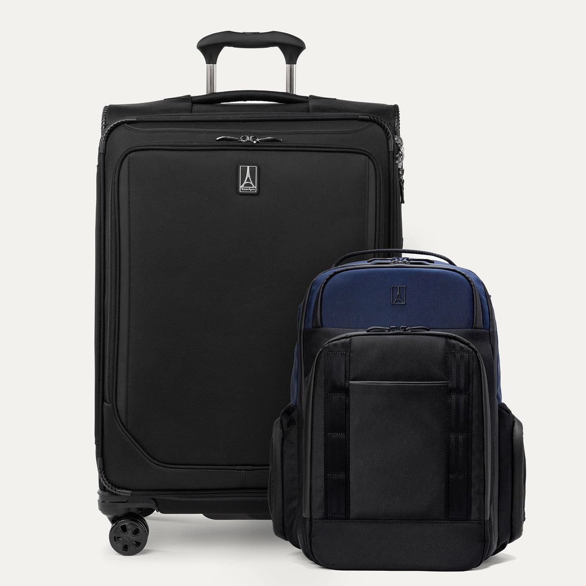 Travelpro Crew Classic Medium Check-In Spinner / Travelpro Altitude Large Backpack Luggage Set