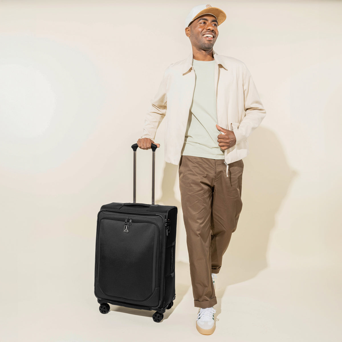 Travelpro Crew Classic Medium Check-In Spinner / Travelpro Altitude Large Backpack Luggage Set